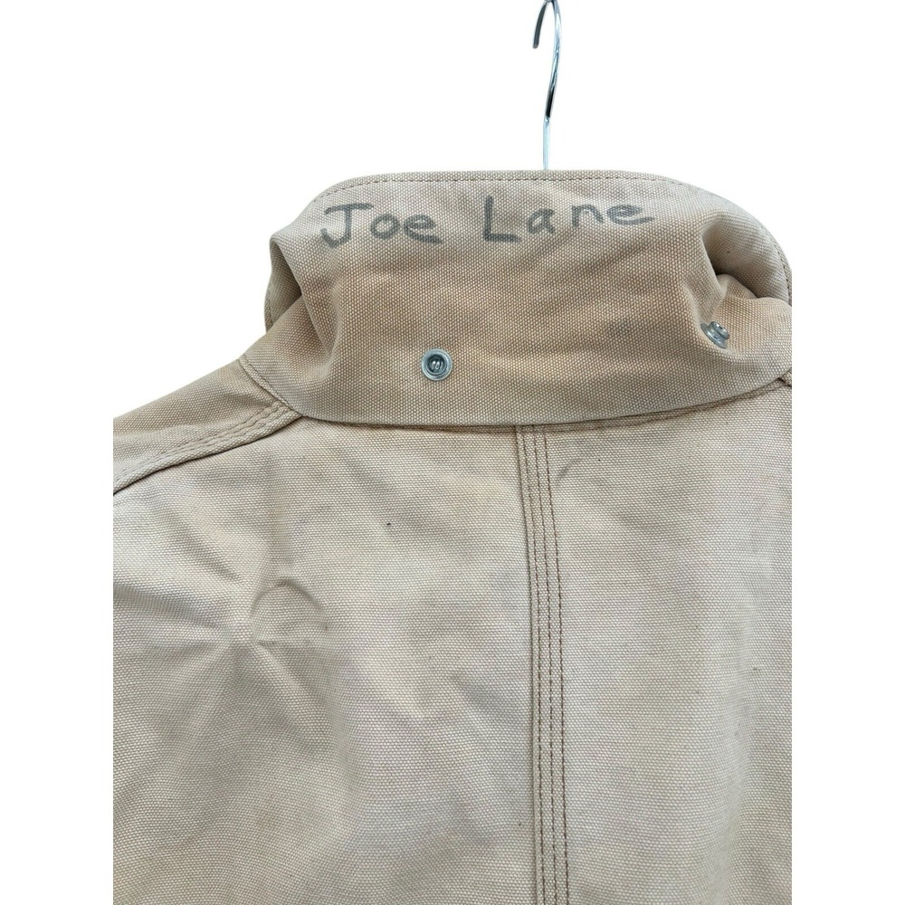 VTG CARHARTT Size XL? 80's USA Made Men's Blanket Lined Chore Coat Jacket FLAWS - Picture 7 of 8